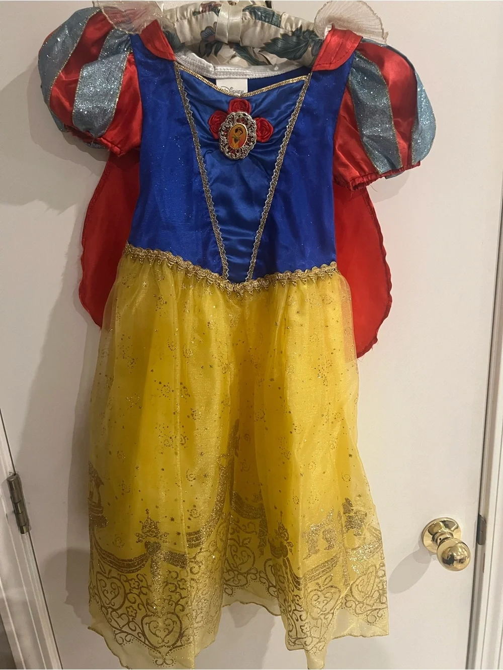 Disney Snow White Costume Dress - Blue, Red & Yellow